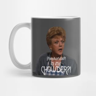 Who put the barbitals in Mrs Fletcher's chowder? Mug